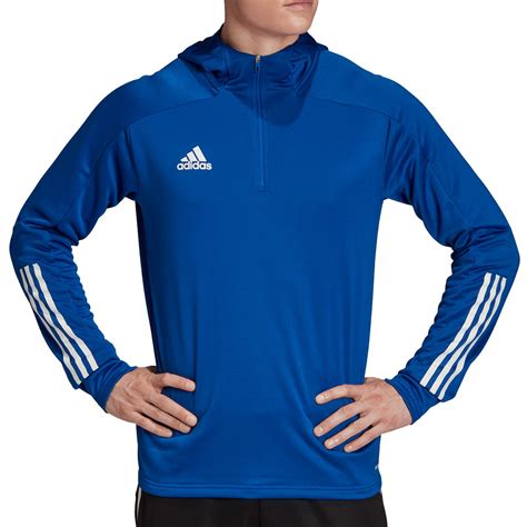 adidas Sudadera con capucha para hombre, color azul marino, .